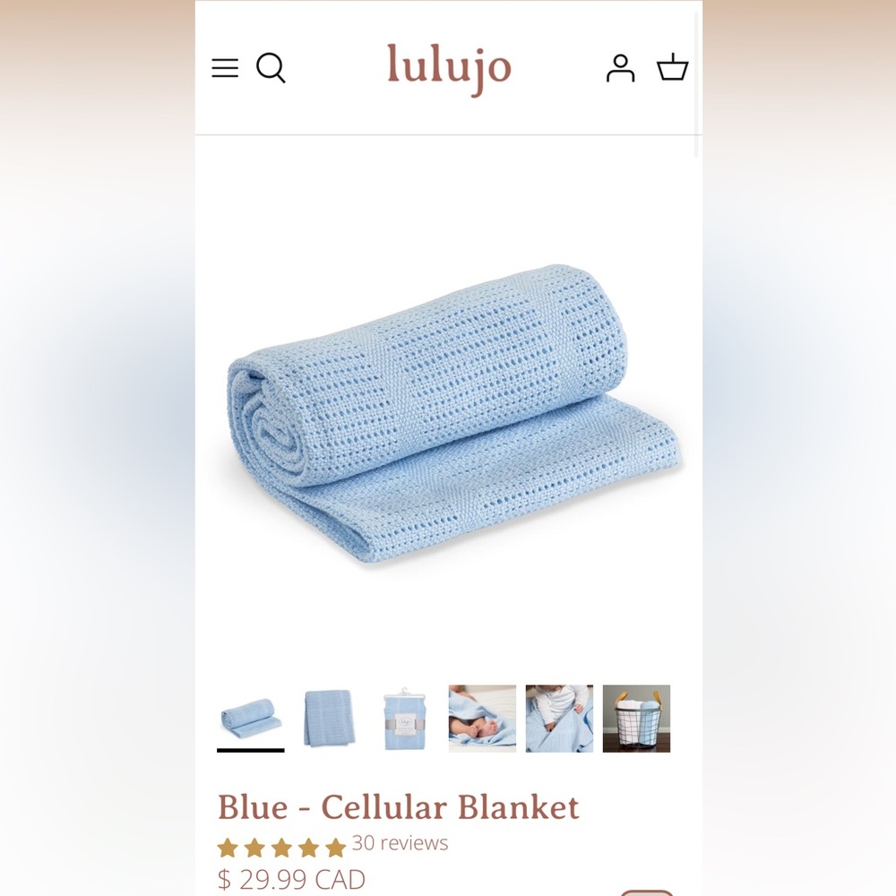 BNIP Lulujo cellular blanket